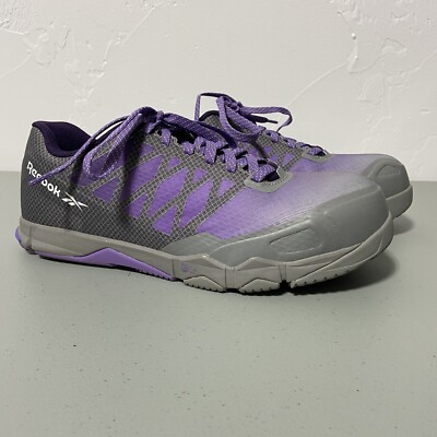 Reebok RB451 Athletic Work Shoes Composite Toe Women's 12 M Purple Speed TR  Work