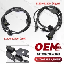Rear Right &Left ABS Wheel Speed Sensor Wiring Fit 14-19 Kia Soul 15-19 Kia Soul