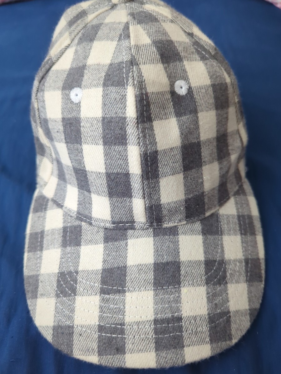 Cocus Pocus Buffalo Check Baseball Cap Hat in Gray Plaid | eBay display picture 2