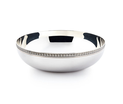 CHRISTOFLE SILVER PLATED MALMAISON LARGE 7'' BOWL NEW MSRP $420 MADE IN BRAZIL