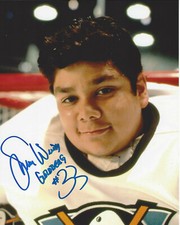 SHAUN WEISS SIGNED 'THE MIGHTY DUCKS' GOLDBERG 8x10 MOVIE PHOTO D w/COA PROOF