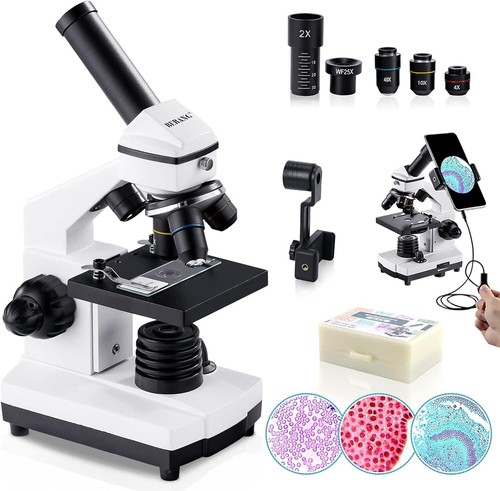BEBANG 100X-2000X Microscope for Kids Adults