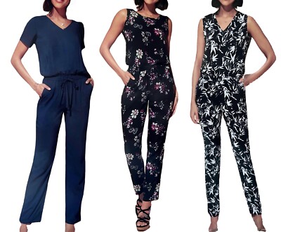Jumpsuit  Damen Overall Hosenanzug Einteiler