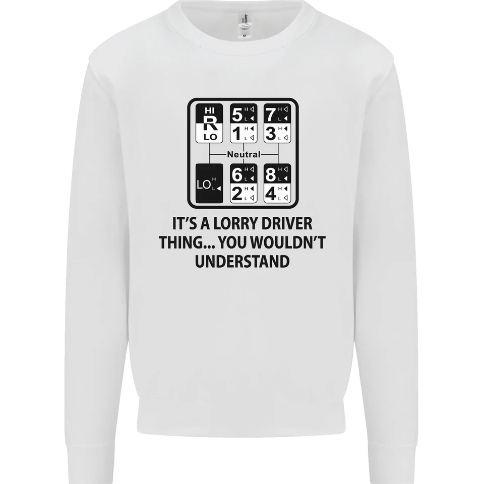 AWDIS Its a Lorry Driver Thing Funny Trucker Truck Kids Sweatshirt Jumper
