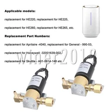 2Pack AC 24V Humidifier Solenoid Valve Replacement for Aprilaire 4040 w/ Parts