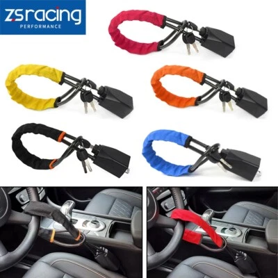 ANNX Universal Steering Wheel Lock Anti-Theft Security System Car Truck SUV Auto Lock