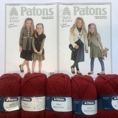 patons aran yarn