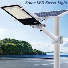 Aluminum Outdoor Led Solar Light Flood Light Dusk To Dawn Safety Garden Street