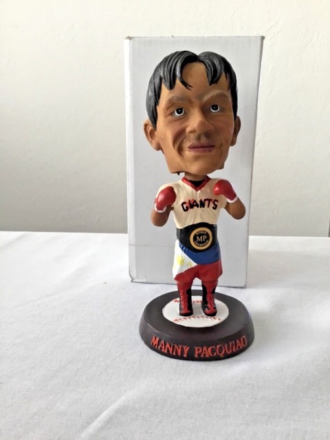 S. F. GIANTS BOXER MANNY âPAC-MANâ PACQUIAO BOBBLEHEAD SGA NEW Filipino Heritage | eBay