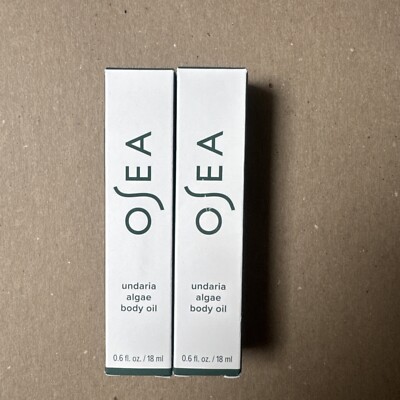 2 pack OSEA Undaria Algae Body Oil 0.6oz 18ml Travel Mini NEW IN BOX