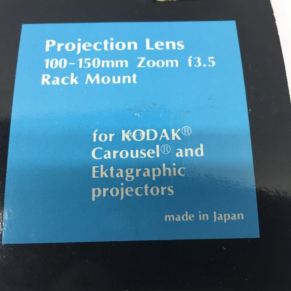 Lente de proyección Raynox 100-150 mm (4-6") zoom F3,5 FF Kodak carrusel ectagráfico Foto 3 de 3