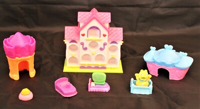 Squinkies Zinkies Birdhouse Playset Mini House 2012 Blip Toys Mixed lot