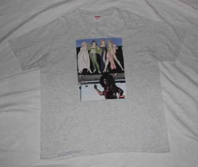 Supreme American Picture Tee Grey-White Size L | eBay