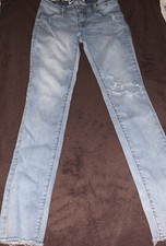 Old Navy girls rockstar super skinny Jeggings 12