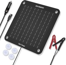 Kit chargeur astucieux panneau solaire mono portable 10 W 12 V voiture batterie mainteneur camping-car