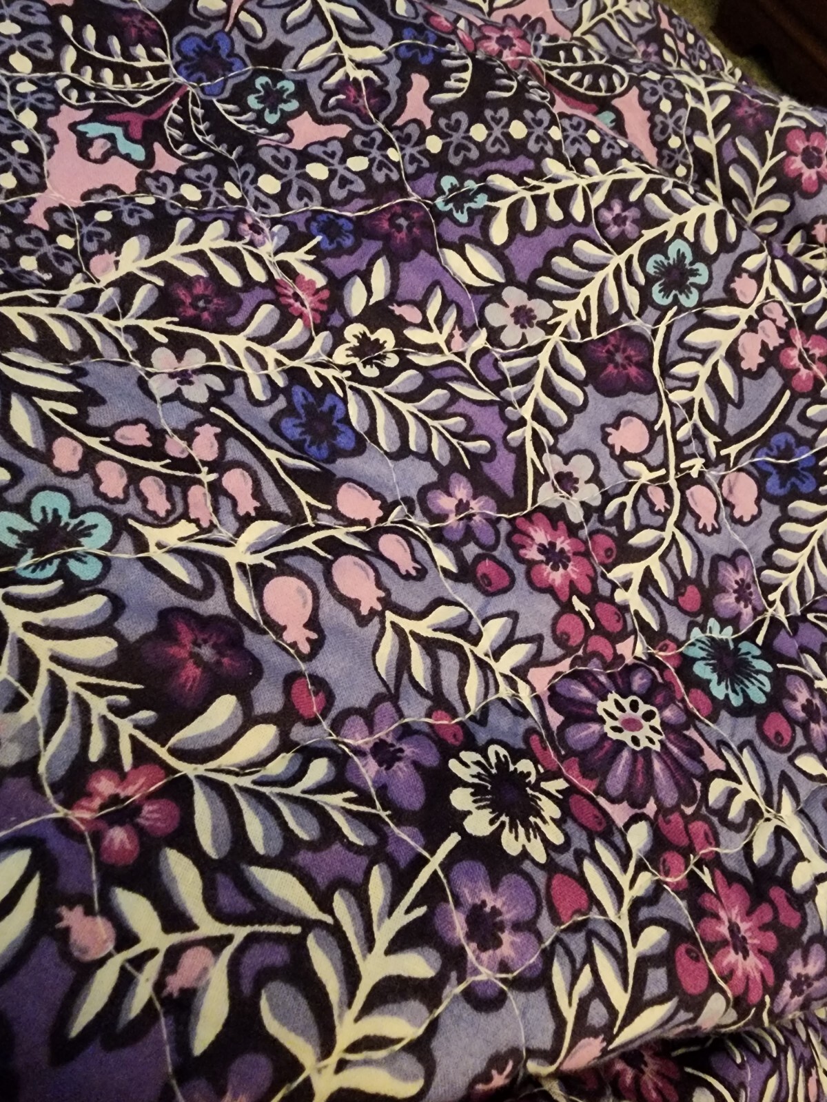 New, Vera Bradley Pillow sham, standard quilted Sham, in "Kalediscope