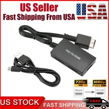 PS2 to HDMI Converter Video Adapter for PlayStation 1/2/3 1080P HDTV Monitor
