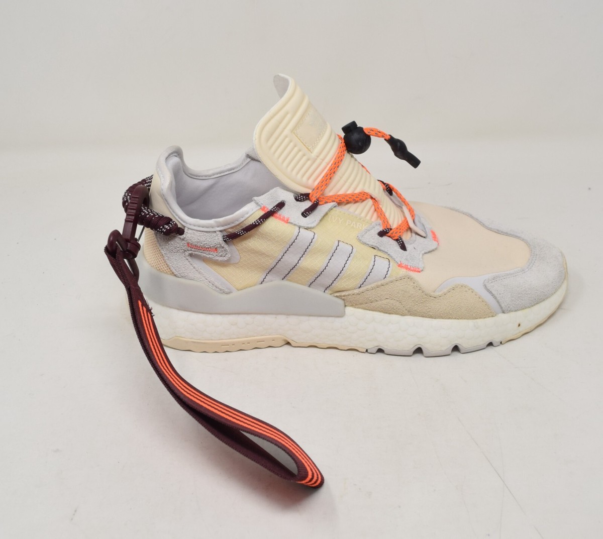 Ivy Park x Adidas Mens Sneakers EVM 004001 Nite Jogger Ecru
