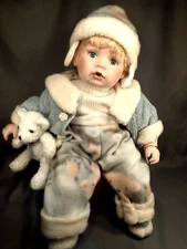 Porcelain Doll (680) 21"(53cm) by The Leonardo Collection