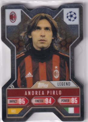 Topps Match Attax CL Extra 24/25 No. CX 9 Andrea Pirlo Chrome X