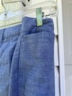 NWT Talbots Pretty Blue 100% Cotton Perfect Crop Hem Buttons 22W — photo 3
