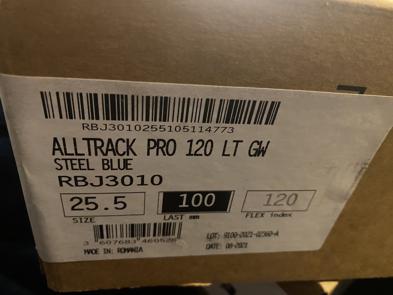 SALOMON Scarponi da Sci Rossignol Alltrack Pro 120 LT GW Free Touring RBL3010 25 5 Acciaio Blu