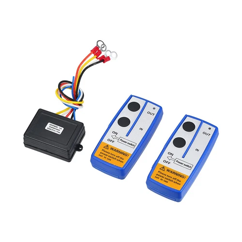 Wireless Winch Remote Control Kit 12V Receiver 150ft Twin Switch Handset Easy US - Picture 11 of 12