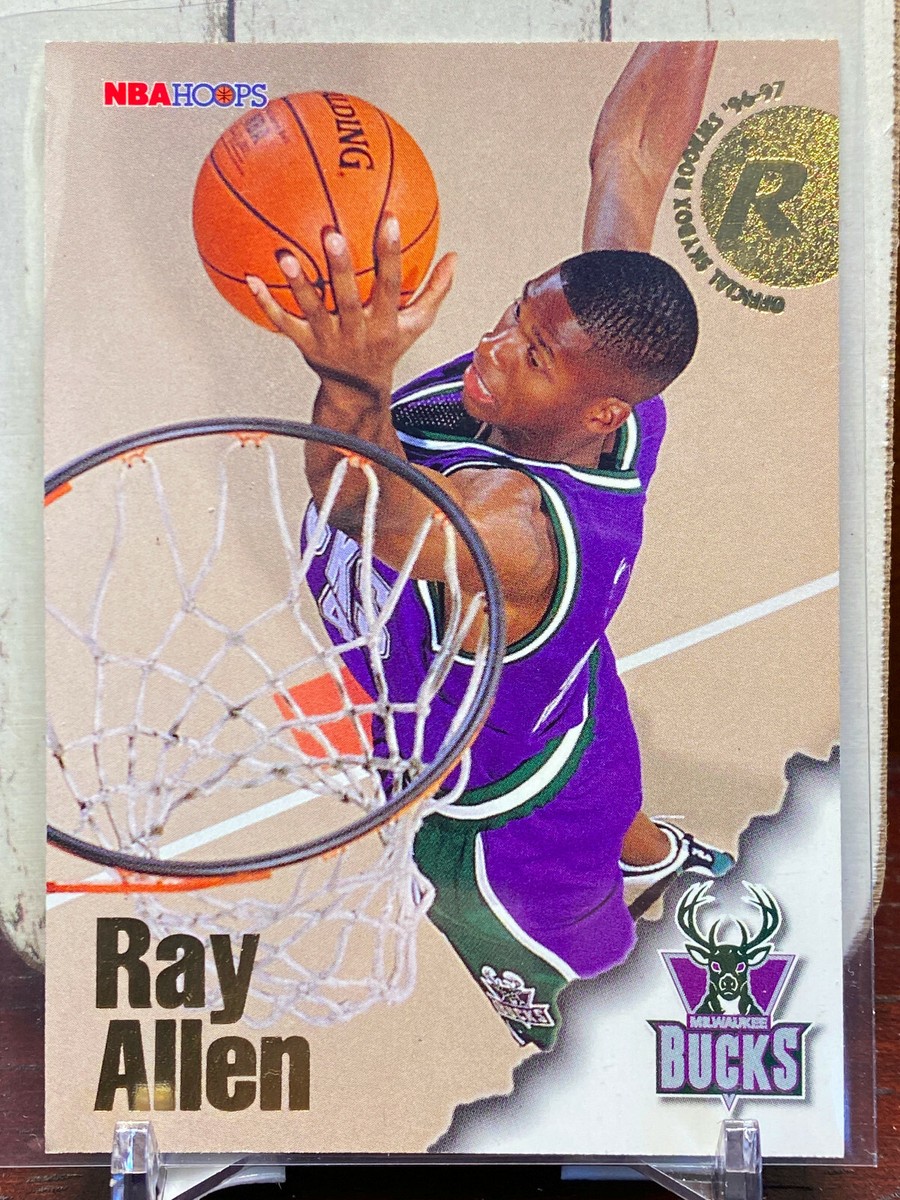 【商談中】NBA 96-97 Hoops Rookies 5枚（レイアレン他） 1996-97 NBA Hoops Ray Allen #279 Official Skybox Rookies
