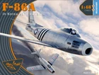 Clear Prop 4825 1:48  F-86A in Korea early variants scale model kit