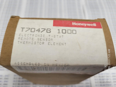 Remote T Stat Sensor HONEYWELL T7047G 1000 ELECTRONIC T-STAT Remote Sensor Thermistor ...