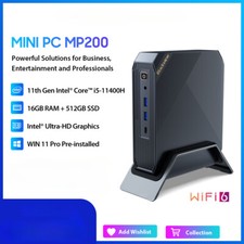 Mini PC Desktop Computer Up To 4.5GHz 512GB SSD Window 11 Pro Wifi 6 4K DH PC