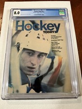 Wayne Gretzky HOCKEY TODAY Magazine 1979 CGC 8.0 Newsstand Vintage PSA