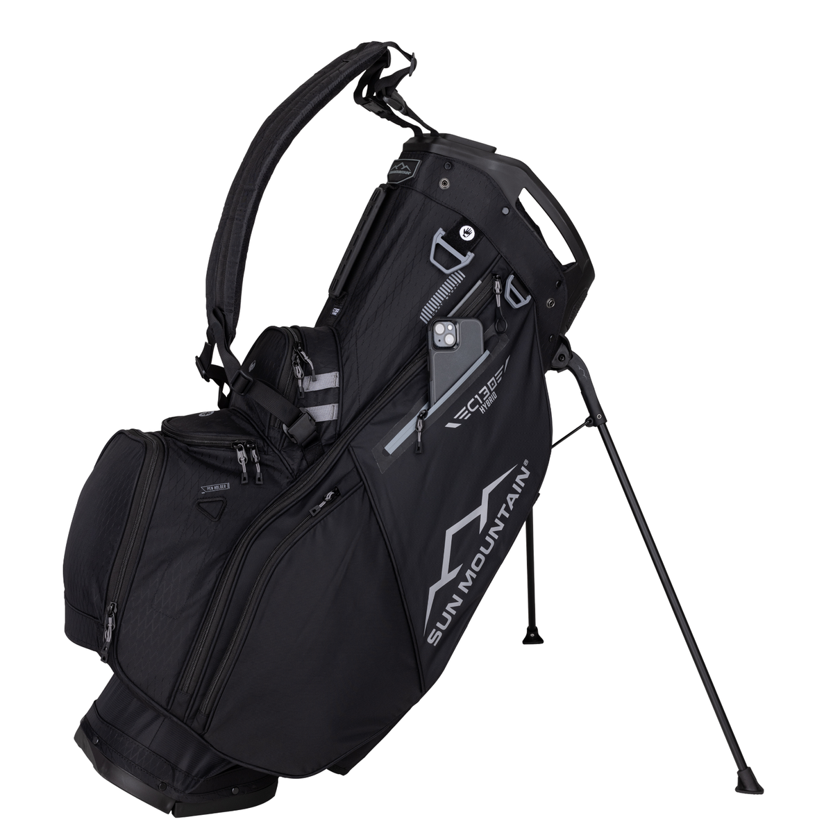 Sun Mountain 2025 C-130 Hybrid 15-Way Divided Golf Stand Carry Bag