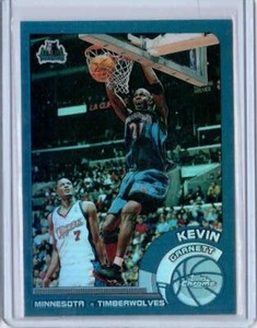 2002-03 TOPPS CHROME REFRACTOR #25 - KEVIN GARNETT (1A)