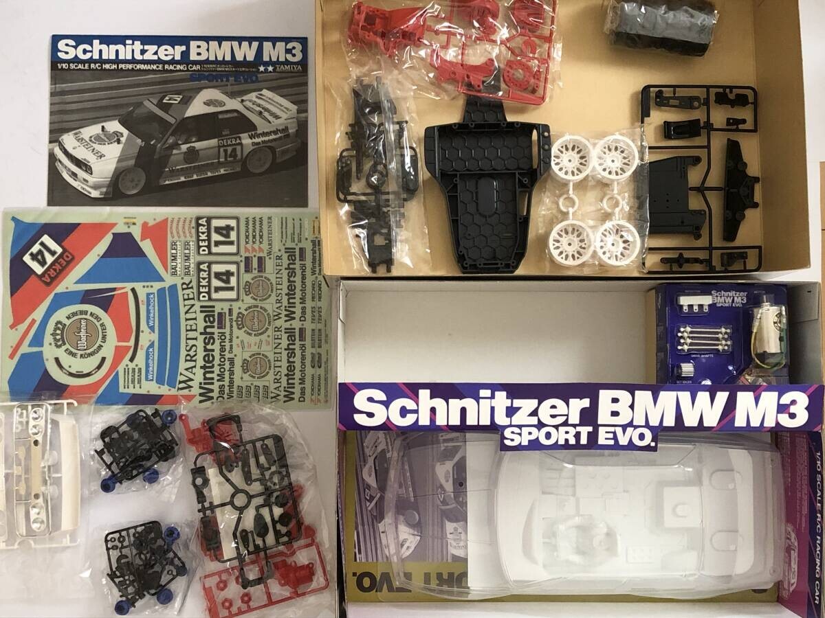 TAMIYA 1/10 RC Schnitzer BMW M3 Sport EVO. Raicng Car Model