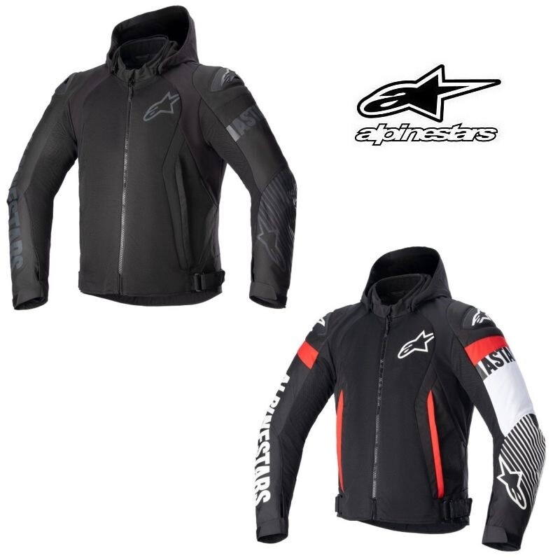 ヤ*マ様 ALPINESTARS バイクジャケット Zaca Air M Zaca Air Jacket - BLACK RACING/SPORT Textile Jackets