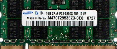 NEW 1GB eMachines G525 G625 G725 KAV60 DDR2 NetBook/Laptop RAM Memory