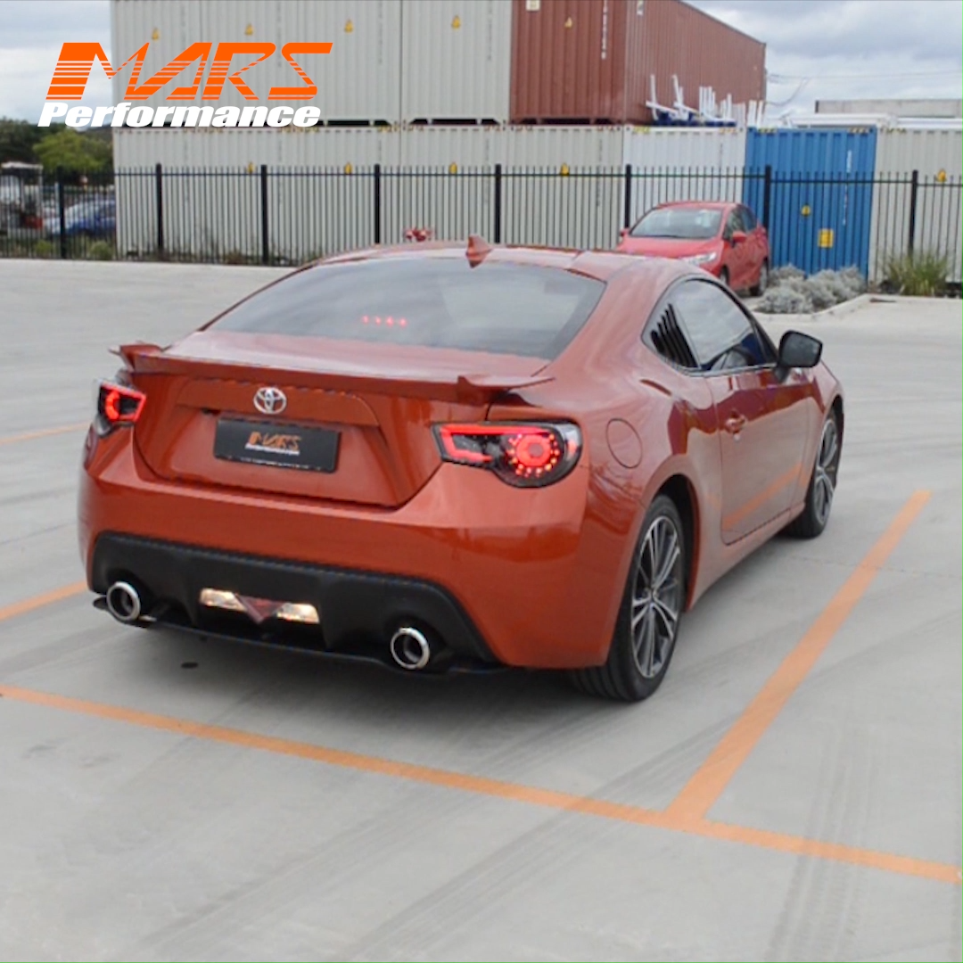 Crystal-Eye JDM Black LED Tail lights for Toyota 86 ZN6 GT GTS