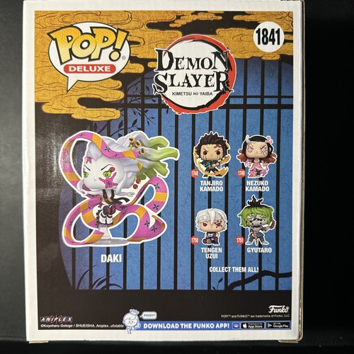 Demon Slayer Daki (forma di demone) Deluxe Funko Pop! Figurina in vinile #1841 - Foto 2 di 2