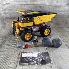 LEGO #4202 City - Mining Truck (2012) & 4200 Mining 4x4 Complete No Manual/Box