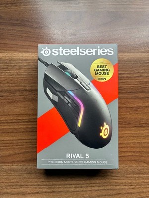 SteelSeries Rival 5 Gaming-Maus - wie neu