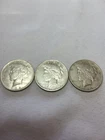 Better - 1922-D Peace Silver Dollar - 90% US Coin Lot of 3