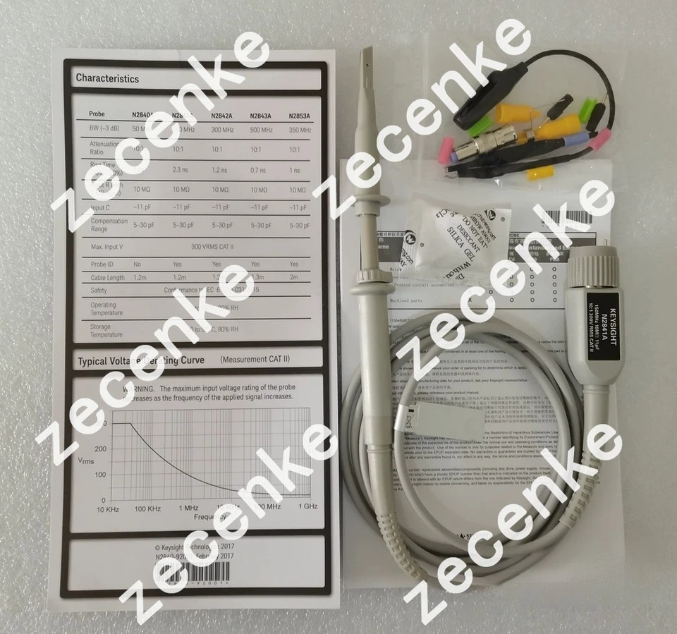 1pcs AGILENT KEYSIGHT N2841A 150MHZ oscilloscope probe/da - Image 4 of 4