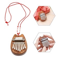 Portable 8 Key for mini Kalimba Music Box Perfect for Outdoor and Travel Use