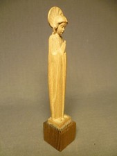 mała drewniana Madonna, 12cm wzrostu
