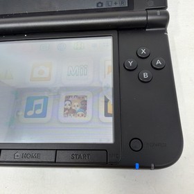 Nintendo 3DS XL Blue/Black Handheld Console Tested & Working w/ Charger