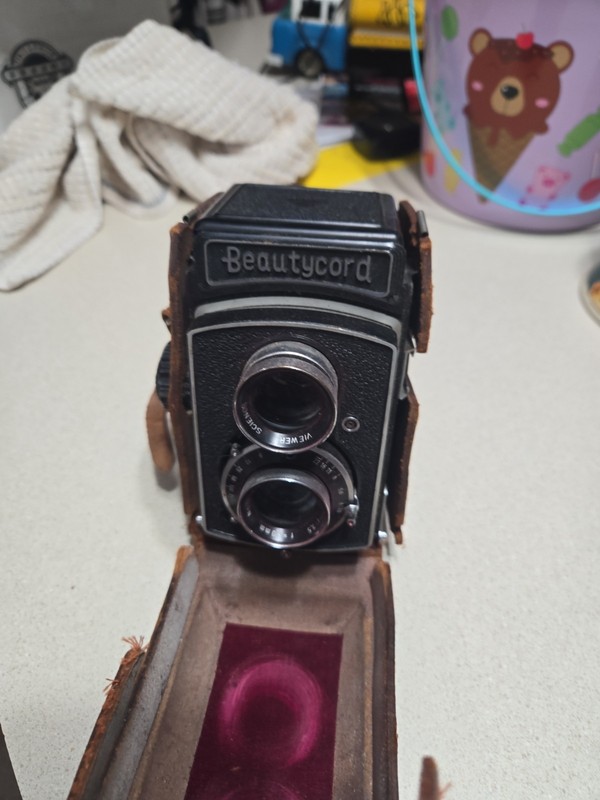 Taiyodo Koki Beautycord 120 Roll Film 6x6cm TLR Camera Tri-Lauser 80mm Lens V27