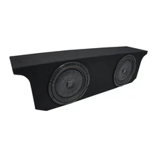 07-18 Jeep Wrangler JK Unlimited Kicker CompVT CVT10 Dual 10" Sub Box 2 Ohm