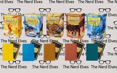Dragon Shield Sleeves 100 | Matte Karten Hüllen | Size Standard - diverse Farben