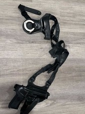 Gould Goodrich Holster 92fs M9 Black Leather Shoulder Read Description Gould Goodrich Holster 92fs M9 Black Leather Shoulder Read Description